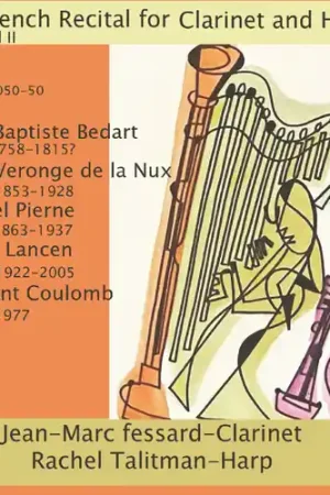 Flash Sale French Recital For Clarinet & Harp Vol II