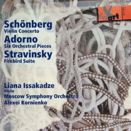 Issakadze Plays Schoenberg Adorno & Stravinsky Shop Now