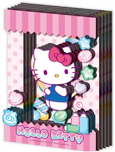 Reduced Price Ensky Sa-M01 Sanrio Hello Kitty Paper Shadow Mini