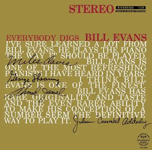 Hot Picks Everybody Digs Bill Evans - UHQCD