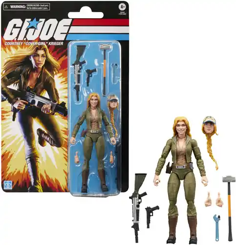 Hasbro Collectibles - G.I. Joe - Classified Series - Retro Cardback Courtney "Cover Girl" Krieger Bargain