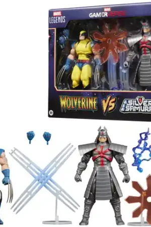 Hasbro Collectibles - Gamerverse - Marvel Legends - Wolverine vs Marvel's Silver Samurai Action Figure 2-Pack Brand New