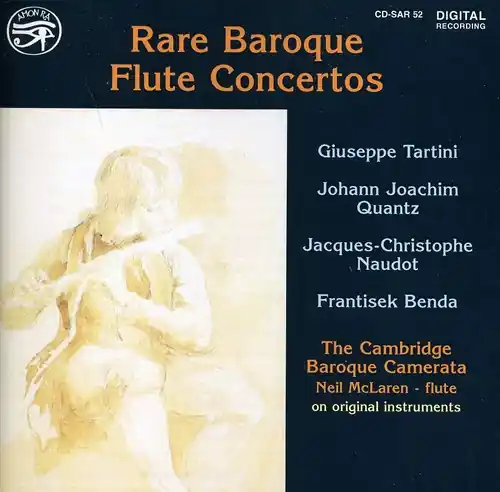 Rare Baroque Flute Concertos Handmade