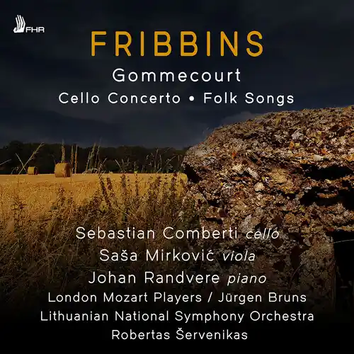 Fribbins: Vc Con: Gommecourt: Folk Songs Direct From Manufacturer