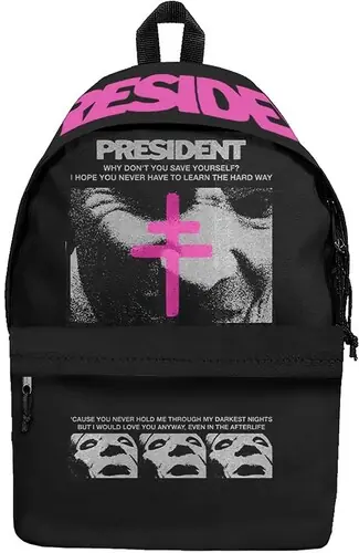Rocksax President Conclave Logo Daypack Black Best Seller