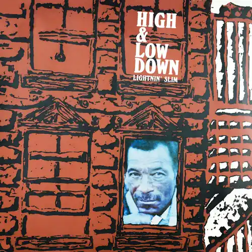 Warranty Included High & Low Down - Blue & Grey Smoke Colored Vinyl