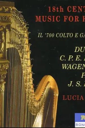18th Century Music for Harp Crafted