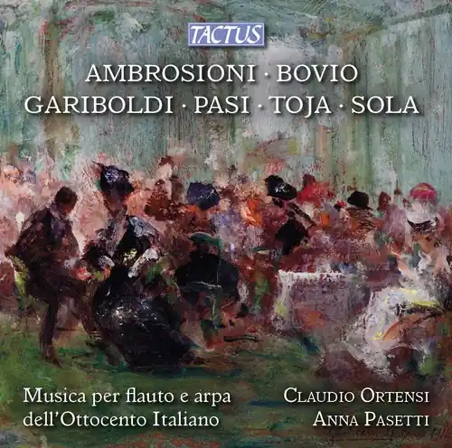 Flute & Harp 19th C Italy Special Offer