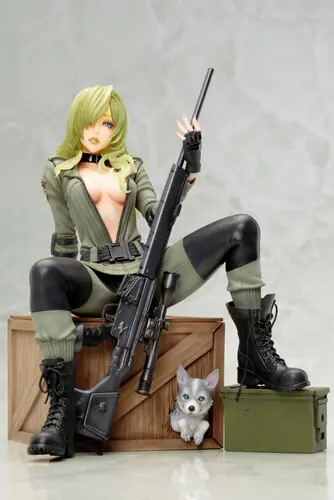 Metal Gear Solid - Sniper Wolf Bishoujo Statue Certified