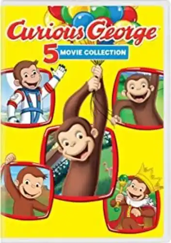 Crafted Curious George 5-Movie Collection (5pc) / (Box)