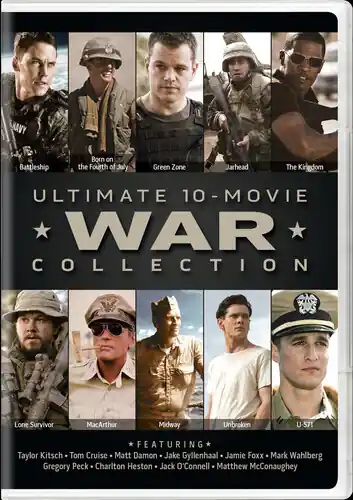 Same Day Shipping Ultimate 10-Movie War Collection (10pc) / (Box)