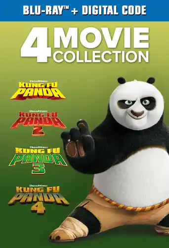 Popular Kung Fu Panda: 4-Movie Collection / (Digc)