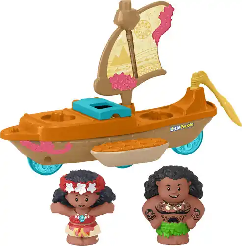 Holiday Sale Little People Disney Princess Moana Boat