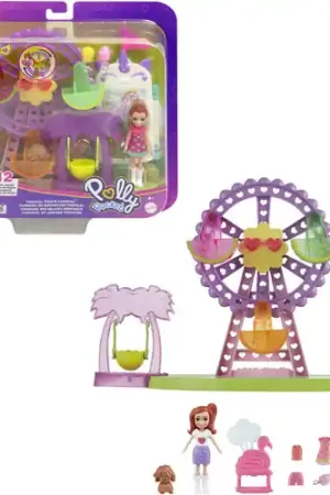 Viral Polly Pocket Tropical Treats Carnival Playset