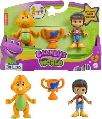 Barney Billy & Mel Figure Pack Best Choice