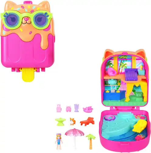 Polly Pocket Pocket World Kitty Popsicle Deal