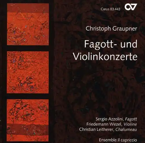 Trusted Brand Fagott: Und Violinkonzerte - Ctos Bassoon & Violin