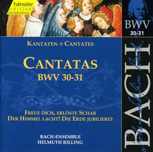 Brand New Sacred Cantatas Bwv 30-31