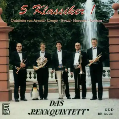 Affordable 5 Classics for Brass Quintet: Crespo, Arnold, Etc