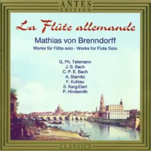 Flute Allemande: Works for Solo Flute Authentic