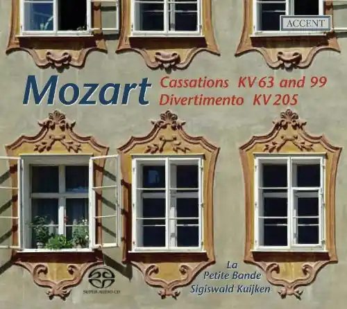 Cassations KV63 & 99 / Divertimento KV205 Top Pick