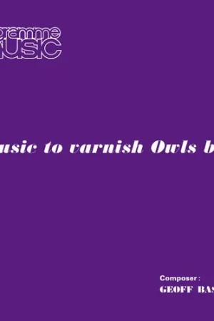 Reduced Price Music To Varnish Owls By