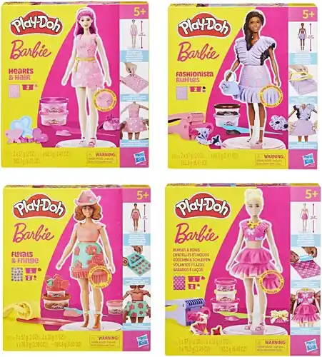 Play-Doh x Barbie - Design Doll Assortment Don’t Miss Out