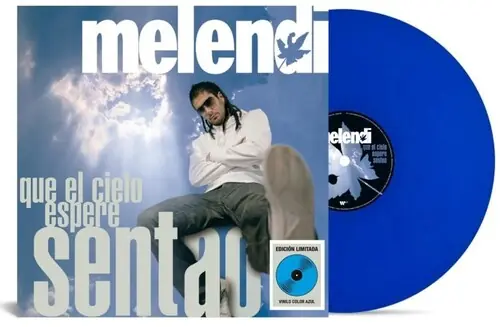 Que El Cielo Espere Sentao - Blue Vinyl (Blue) High Quality