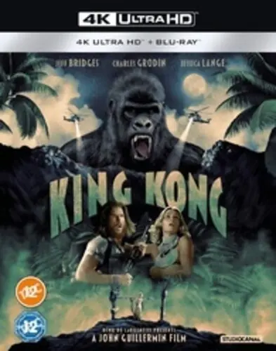 King Kong (1976) - All-Region UHD with Region B Blu-Ray In Demand