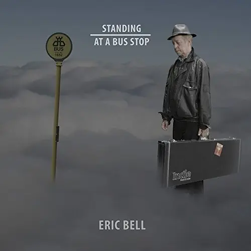Authentic Standing At A Bus Stop