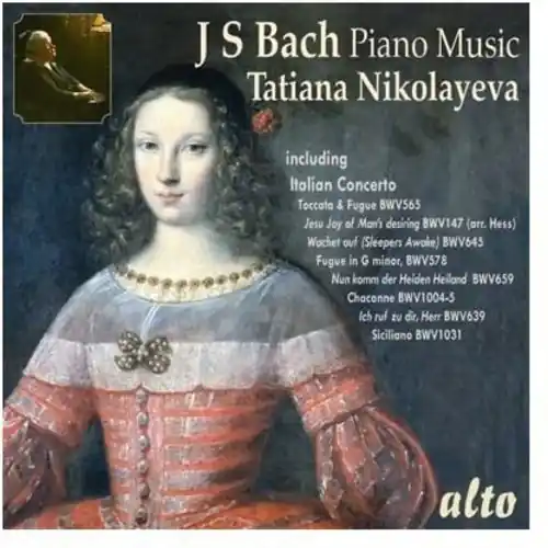 Tatiana Nikolayeva Plays Bach Piano Music Clearance