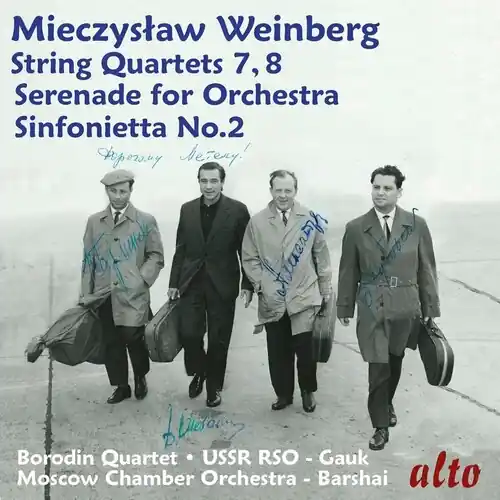 Place Order Mieczyslaw Weinberg: Str Qrts Nos. 7 & 8