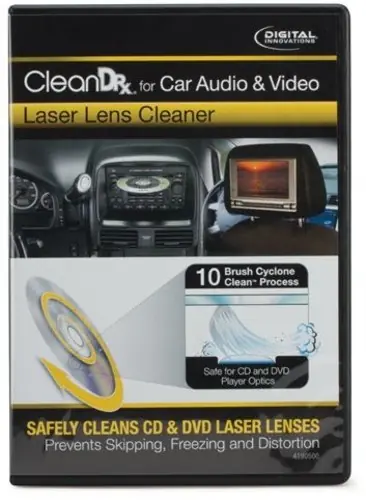 Professional Grade Digital Innovations 4190500 CleanDr for Car Audio & Video Laser Lens Cleaner with Voice Instructions