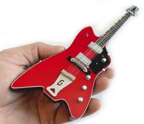 Express Delivery Billy F Gibbons Gretsch Billy Bo Mini Guitar