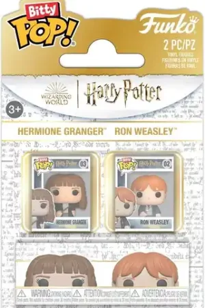 High Quality Funko Bitty POP!: Harry Potter 2-Pack - Ron & Hermione