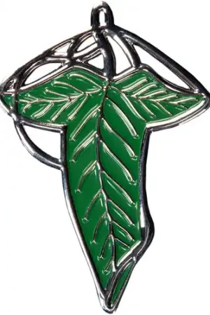 Latest Fridge Magnet (Enamel) - Elven Leaf
