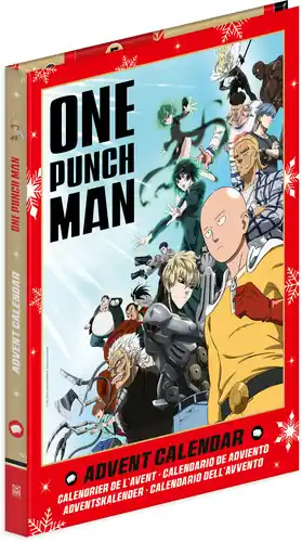 One Punch Man - The Official Advemt Calendar 24 Days of Exclusive Gifts and Surprises Secure Checkout