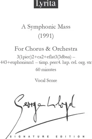 Trending Symphonic Mass For Chorus & Orchestra Vocal Score