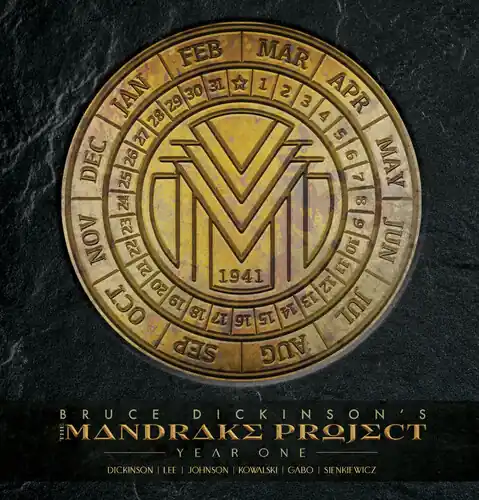 Genuine Bruce Dickenson Mandrake Project Year One Hc