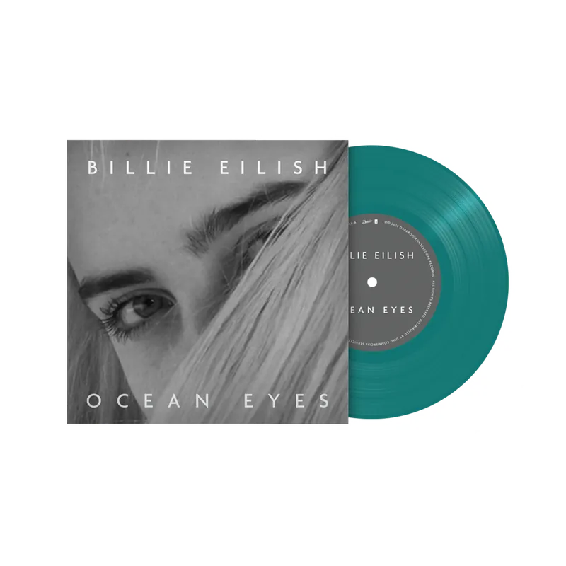 Trusted Brand ocean eyes 7" Etched Vinyl (Translucent Turquoise)