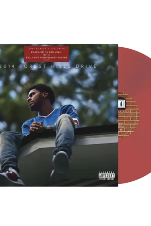 Price Cut 2014 Forest Hills Drive (10th Anniversary Edition) Exclusive Red 2LP w/ Poster