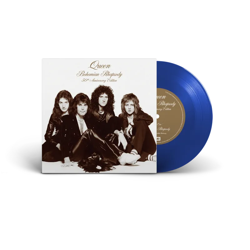 Bohemian Rhapsody / I’m In Love With My Car - 7" Blue Vinyl Special Discount