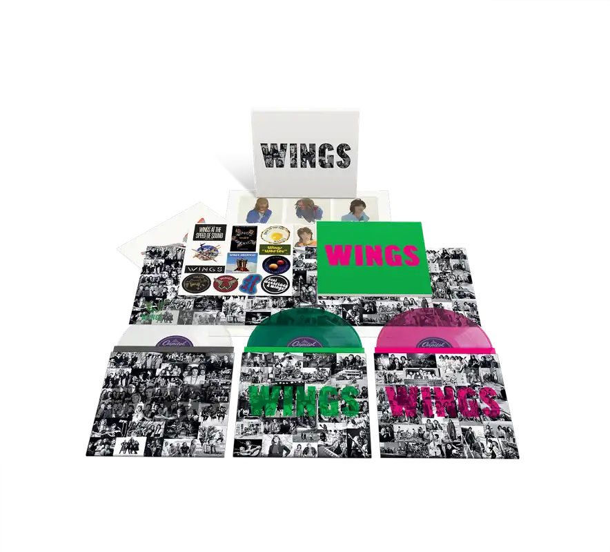 WINGS (Deluxe 3LP - 180g, Color, PremiumPackage) - D2C EX Save Now