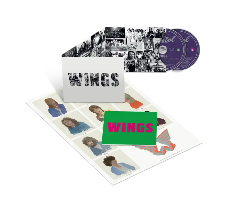 WINGS (Deluxe 2CD) Direct From Manufacturer