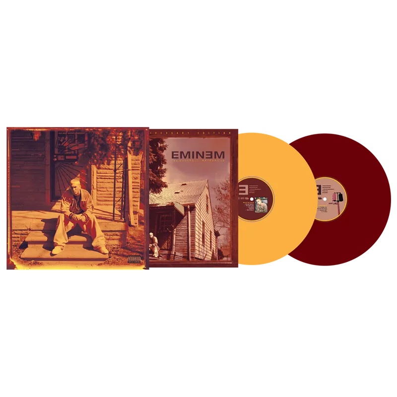 Special Offer The Marshall Mathers LP: 25th Anniversary Edition (Store Exclusive) 180g Gold/Dark Red Vinyl + Poster