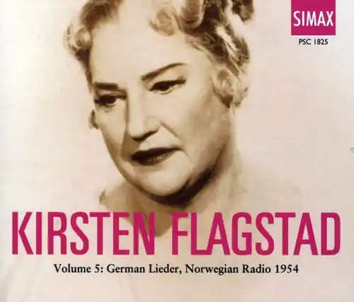 Flagstad Coll 5: German Lieder Norwegian Radio 54 Money Back Guarantee