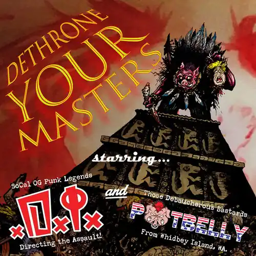 Sale Dethrone Your Masters Split Ep