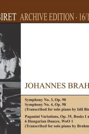 Best Seller Idil Biret Archive Edition 16 & 17-Johannes Brahms