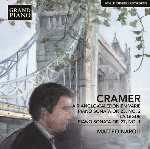 Cramer: Air Anglo-Caledonian Varie - Piano Sonata No. 2 in D Major,Op. 25 - La Gigue - Piano Sonata No. 1 in F Minor, Op. 27 Reduced Price