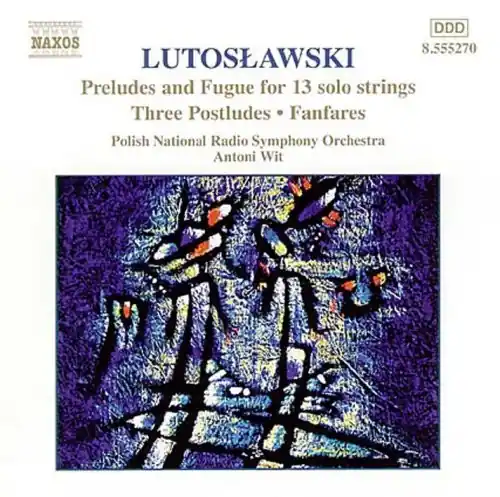 Fresh Stock Pre/Fugue Solo Str (13)/Postlu